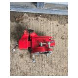 Craftsman Bench Vise, Red Finish