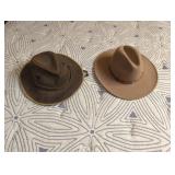 Two Hats by Henschel and Thunder