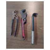 Three Hand Tools