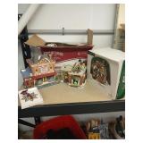 Holiday Village Decoration Set