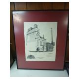 Framed Koehler Brewery Print