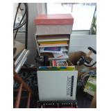 Shelving Unit With Office Supplies