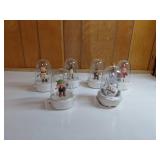 Six Holiday-Themed Domes