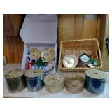 Decorative Ribbon Spools