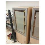 Press Board Cupboard with Glass Door