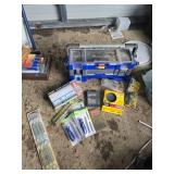 Keter Tool Box With Miscellaneous Tools