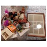 Collectibles and Frame Lot