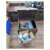 Decorative Chest with Contents