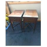 Mahogany Side Tables