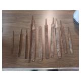 11 Assorted Metal Files