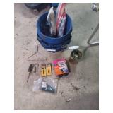 Bucket Organizer with Assorted Tools