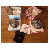 Wallace Silver Plate Easter Eggs 1977