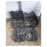 Socket and Hand Tools in Cases