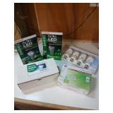LED and CFL Light Bulbs