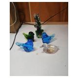 Colorful Glass Figurines