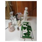 Decorative Figurines and Panel