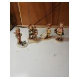 Four M J Hummel Figurines