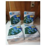 4 180-Count Blue LED Lights