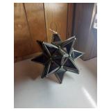 Stained Glass Star Ornament, 9.5ï¿½9.5in