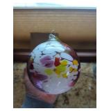 Kitras Art Glass Fairy Orb