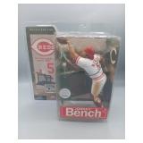 Johnny Bench Action Figure, Reds