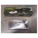 Two Knives: Pro Hunter and Push Dagger