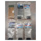 Six Weaver Top Mount Bases