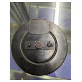 Vintage Metal Ammunition Drum Magazine