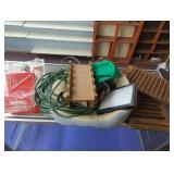 Wooden and Plastic Items Lot