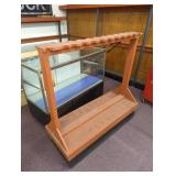 Wooden Rack with 12 Slots on each side