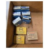Box Lot of Weaver Rings and Ammo