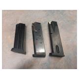 Three Handgun Magazines