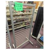 Metal Display Rack With Hooks