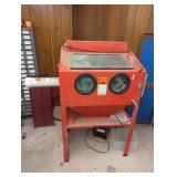 Central Pneumatic Steel Blast Cabinet