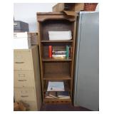 Pressboard Shelf Unit, 25x14x71