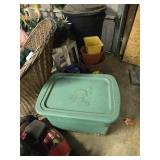 Garden Pots and Storage Bin