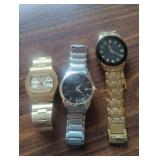 Three Menï¿½s Wristwatches