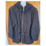 Campton Hooded Jacket in Black