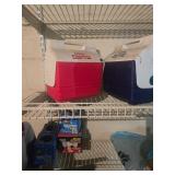 Coolers and Flashlights