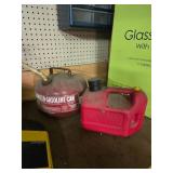 Two Gasoline Storage Cans