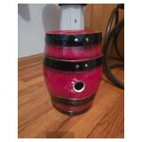 12-Inch Beer Keg Style Ceramic Bank