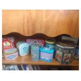 Decorative Tin Containers