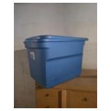 Sterilite Blue Storage Tote