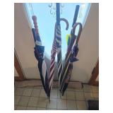 Four Assorted Canopy Umbrellas