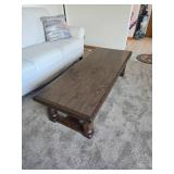 Hardwood Coffee Table with Sturdy Legs