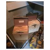 Two Decca Platter-Pak Record Cases