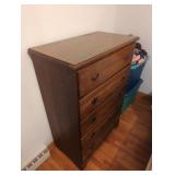 Five-Drawer Wooden Chest