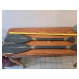 Wooden Canoe Paddles