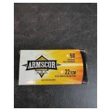 Armscor 22 TCM Ammo Box of 50