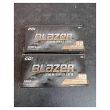 CCI Blazer 9mm 115 Grain FMJ Ammo